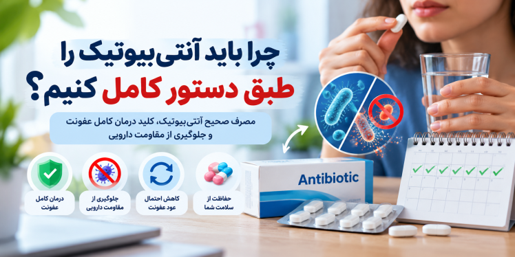 چرا باید آنتی‌بیوتیک را طبق دستور کامل کنیم؟ خطر قطع زودهنگام